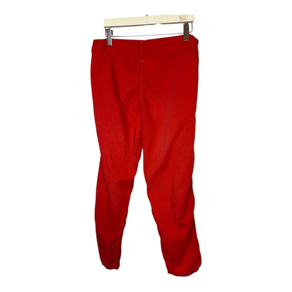 Imogene + Willie Lounge Pant Red Cotton Linen Blend slouchy Women’s Size S - Picture 4 of 7